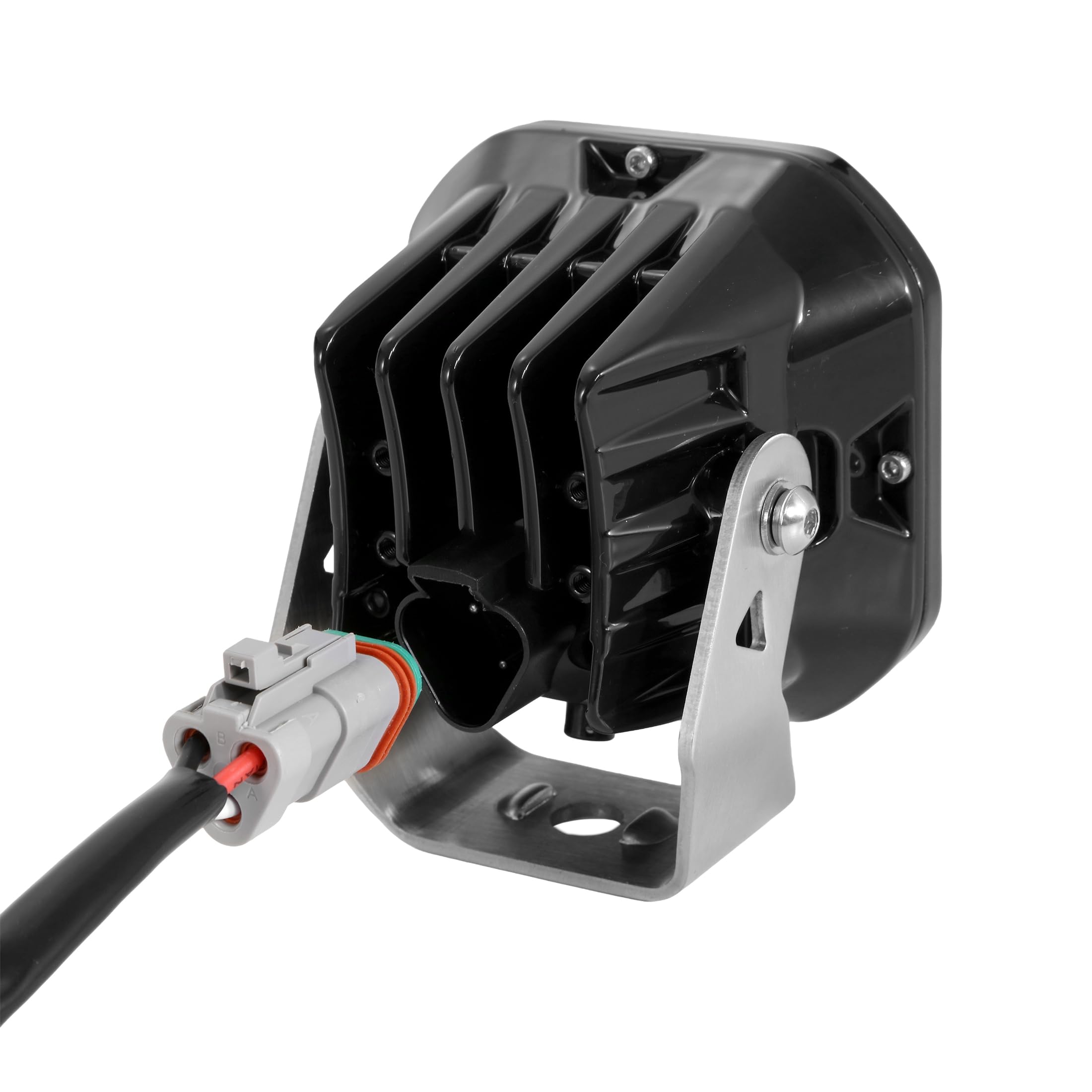 Auxbeam RGB Series Only 6-Lead Wiring Harness Kit 12V with 40A Fuse & Relay 3-PIN DT Plug - Image 4