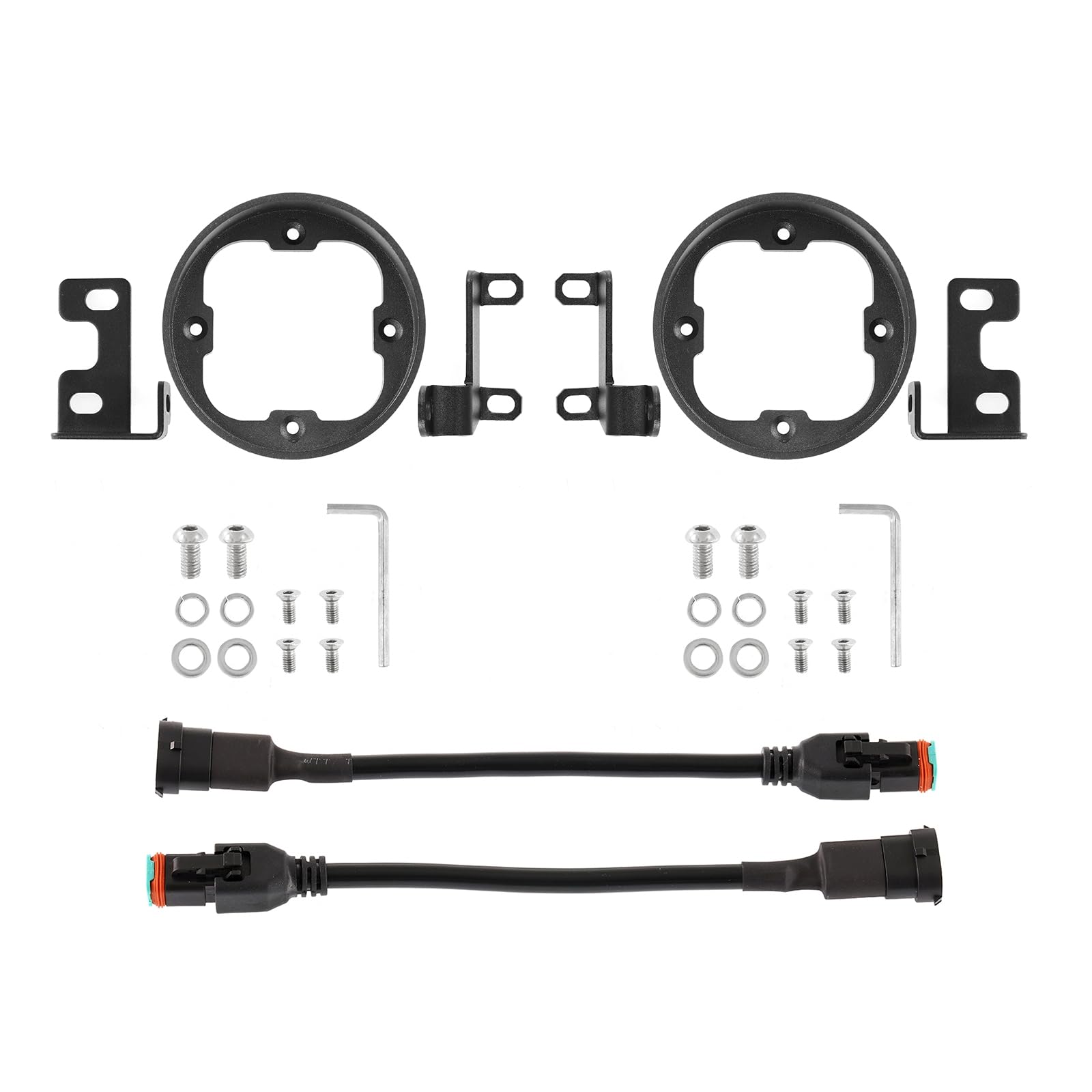 Auxbeam XP-Ultra Series 3" Spot Beam LED Pods with Flush Mount Brackets Bundle for Toyota 2012-2022 Tacoma, 2010-2022 4Runner, 2014-2022 Tundra - Image 6