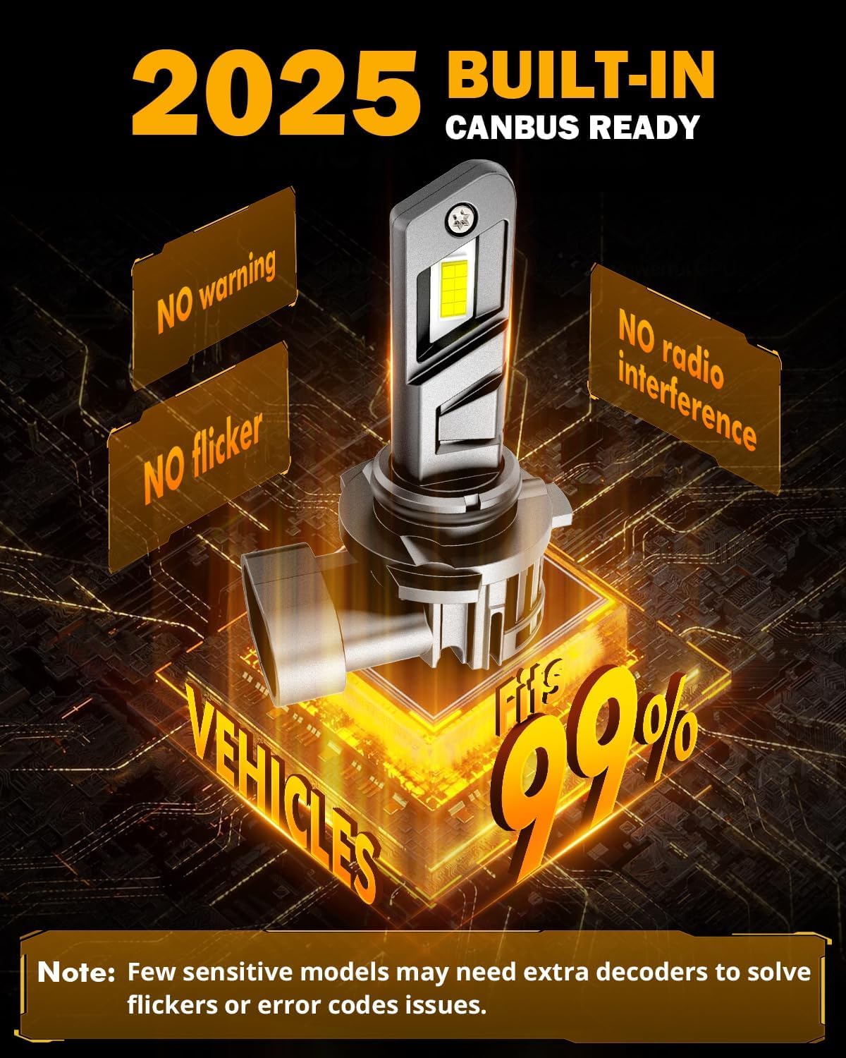 Auxbeam Fog Lights, Wireless Light for Off-Road Use or Fog Light, Plug and Play (9006) - Image 6