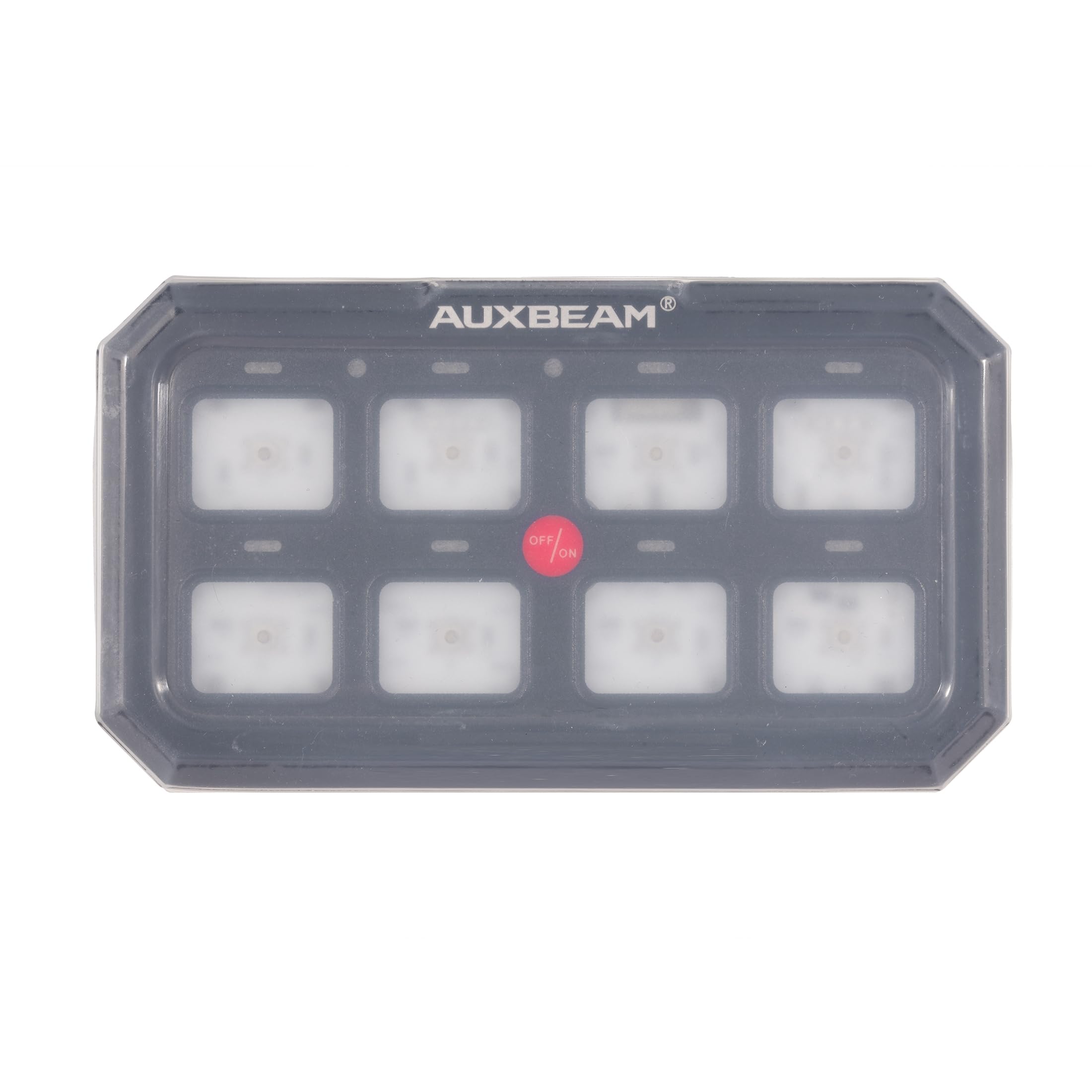 Auxbeam Switch Panel Waterproof Cover Transparent Silicone Protective Case for 8 Gang Switch Panel RA80 XL RB80 XL 5.3 x 3 Inches - Image 5